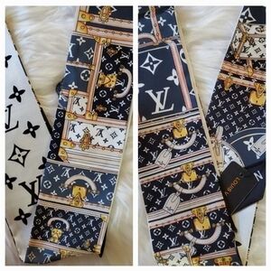 100% Silk Bag Twilly, Hairtie